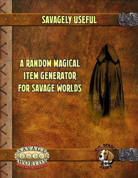 Bring Your Fantasy World to Life with a Random Magical Item Generator
